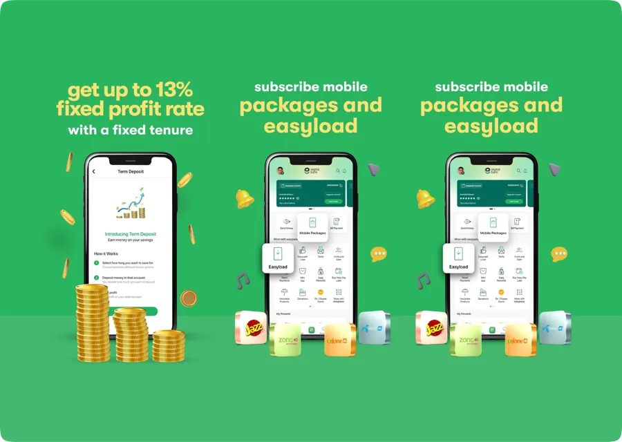 Easypaisa app screenshot
