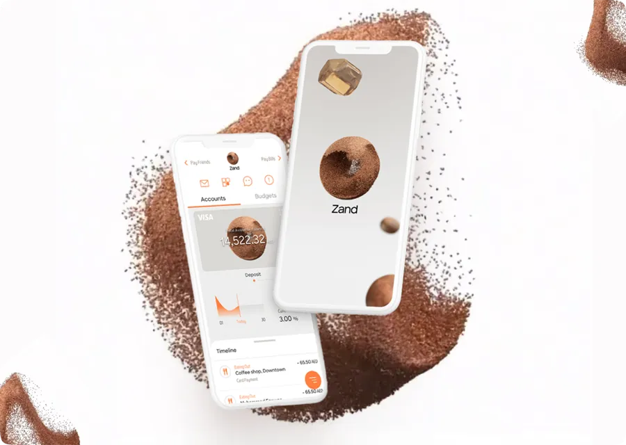 Zand Bank app screenshot